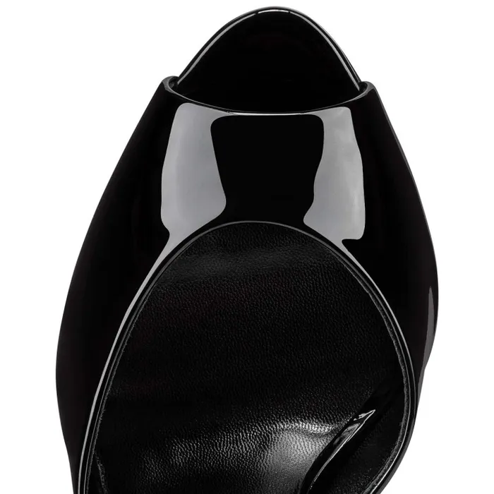Women Me Dolly 100 Mm Mules 8211 Patent Calf 8211 Black Christian Louboutin Sandals and Slides