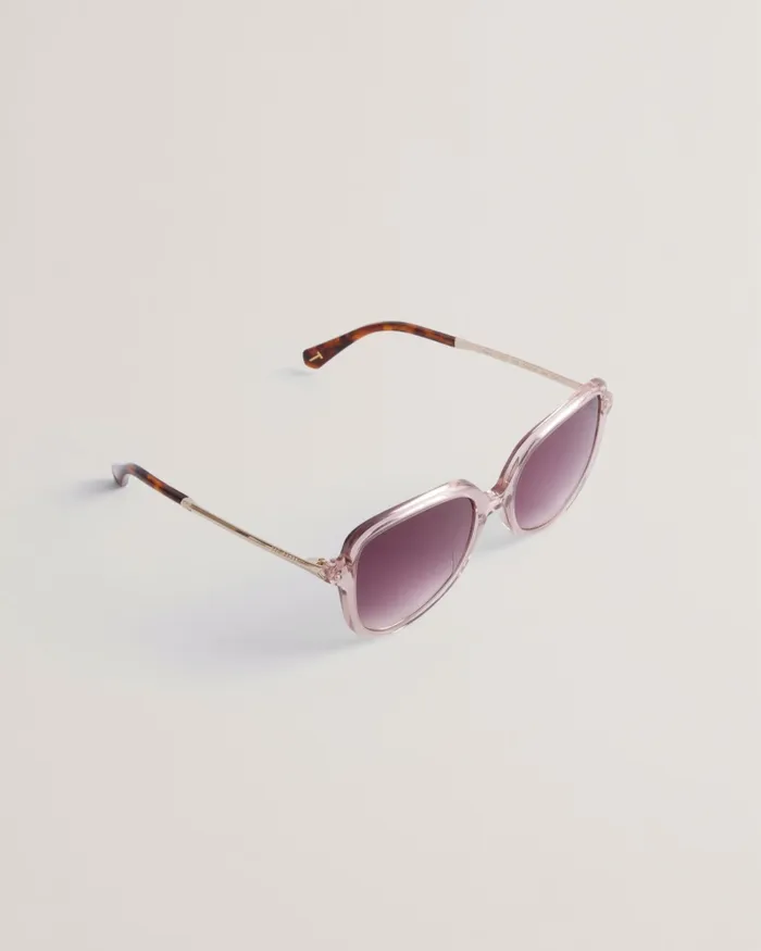 Women MEEYSHA 8211 Oversized Clear Square Frame Sunglasses Purple Ted Baker Sunglasses Women MEEYSHA 8211 Oversized Clear Square Frame Sunglasses Purple Ted Baker Sunglasses