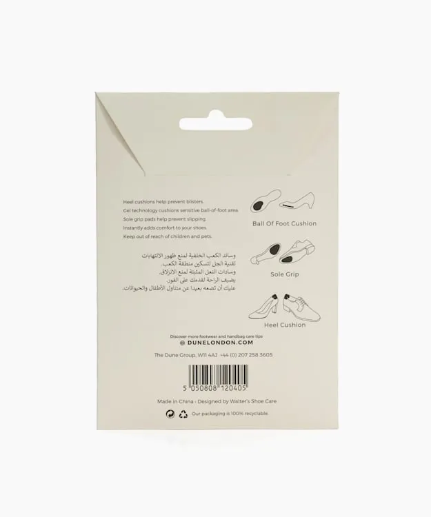 WomenMen Dune London Shoe Care Comfort Kit White