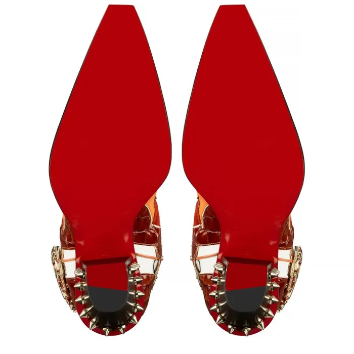 WomenMen Kennywood Alta High Boots 75 Mm 8211 Calf Leather 8211 Rodeo Christian Louboutin Boots