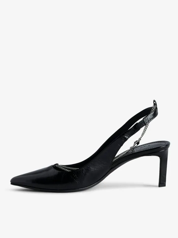 WomenMen Zadig and Voltaire Pumps First Night Court Shoes Black WomenMen Zadig and Voltaire Pumps First Night Court Shoes Black