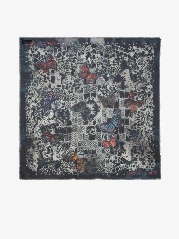 WomenMen Zadig and Voltaire Scarves Kerry Scarf Ink