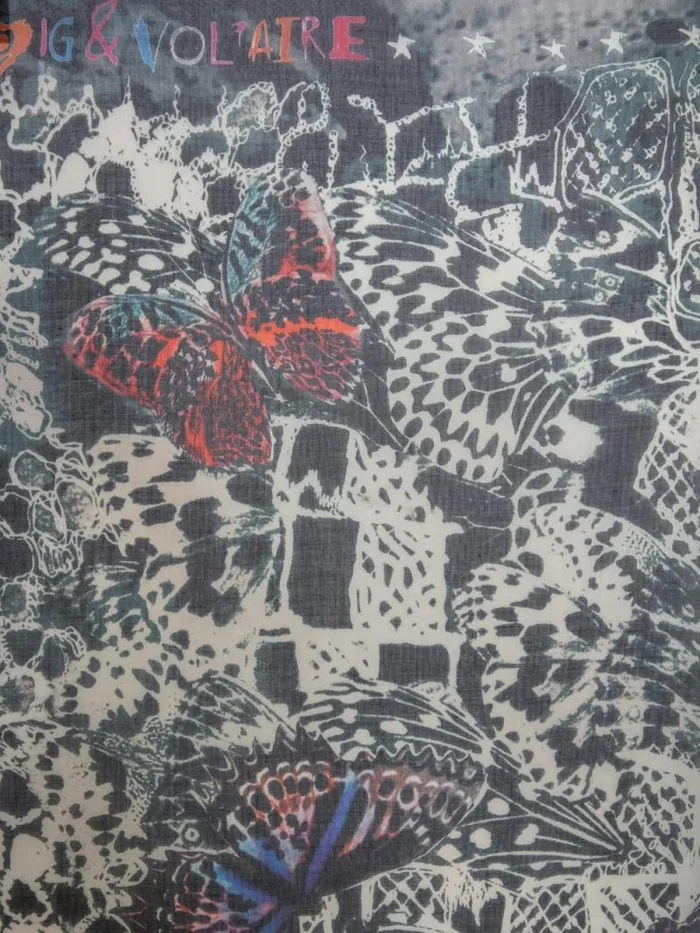 WomenMen Zadig and Voltaire Scarves Kerry Scarf Ink