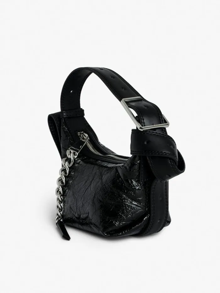 WomenMen Zadig and Voltaire Shoulder Bags Le Cecilia XS Bag Black