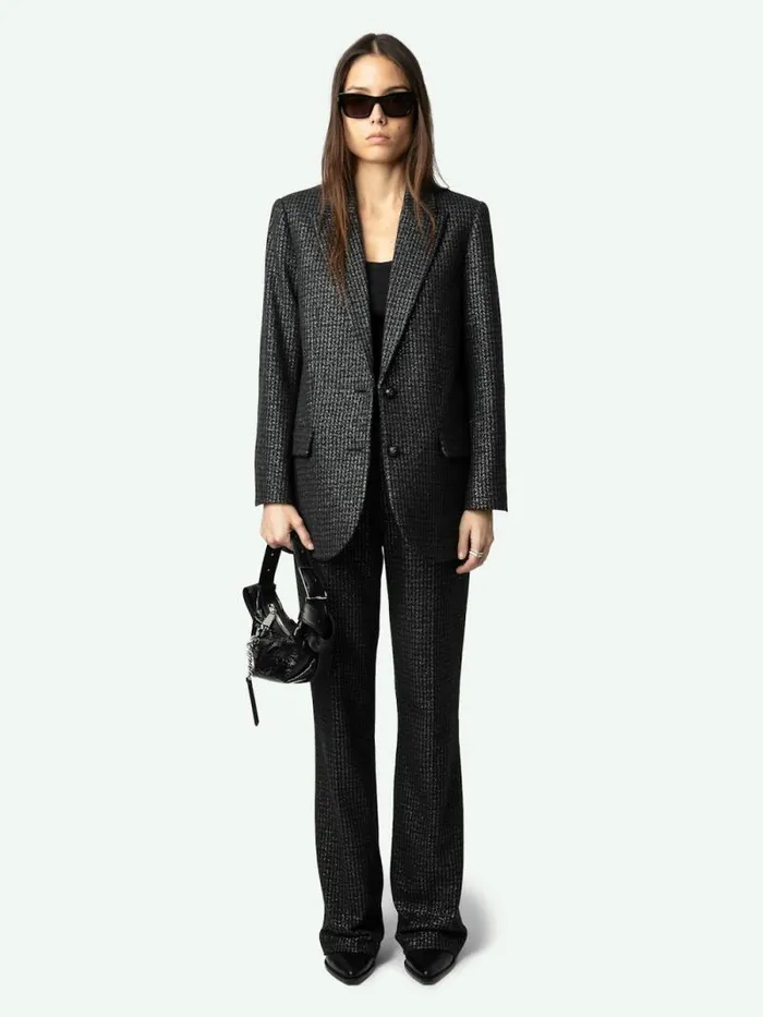 WomenMen Zadig and Voltaire Shoulder Bags Le Cecilia XS Bag Black