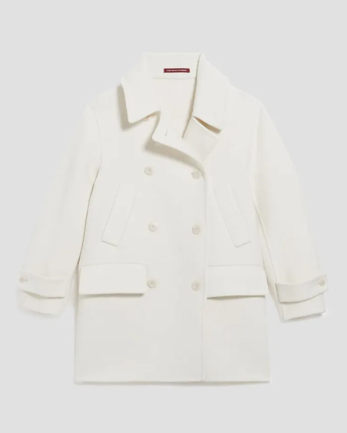 Women MidLength Coat Glass Green Beige Comptoir Des Cotonniers Coats and Jackets Women MidLength Coat Glass Green Beige Comptoir Des Cotonniers Coats and Jackets
