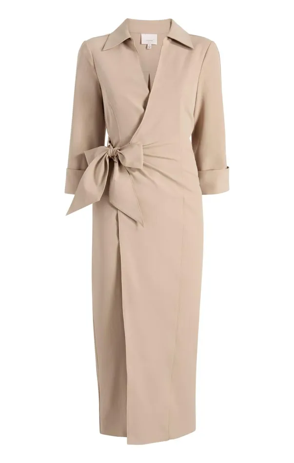 Women Midi Cinq Sept Cayleigh Dress Khaki