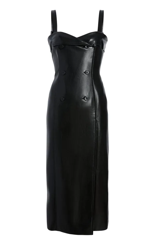 Women Midi Cinq Sept Tessa Dress Black