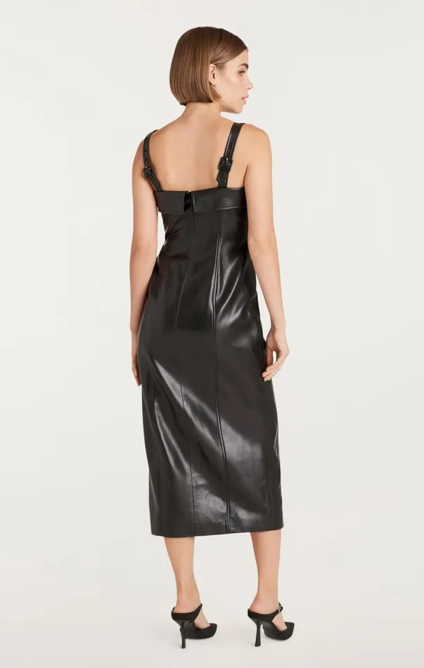Women Midi Cinq Sept Tessa Dress Black