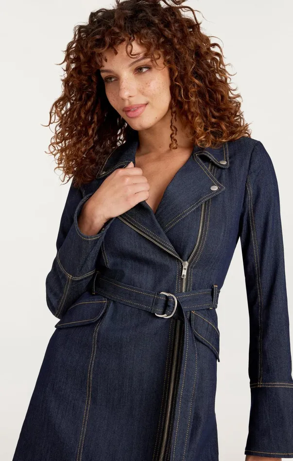 Women Mini Cinq Sept Evie Dress Indigo