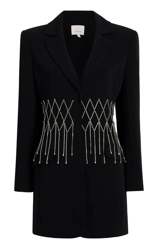 Women Mini Cinq Sept Naydeen Dress Black