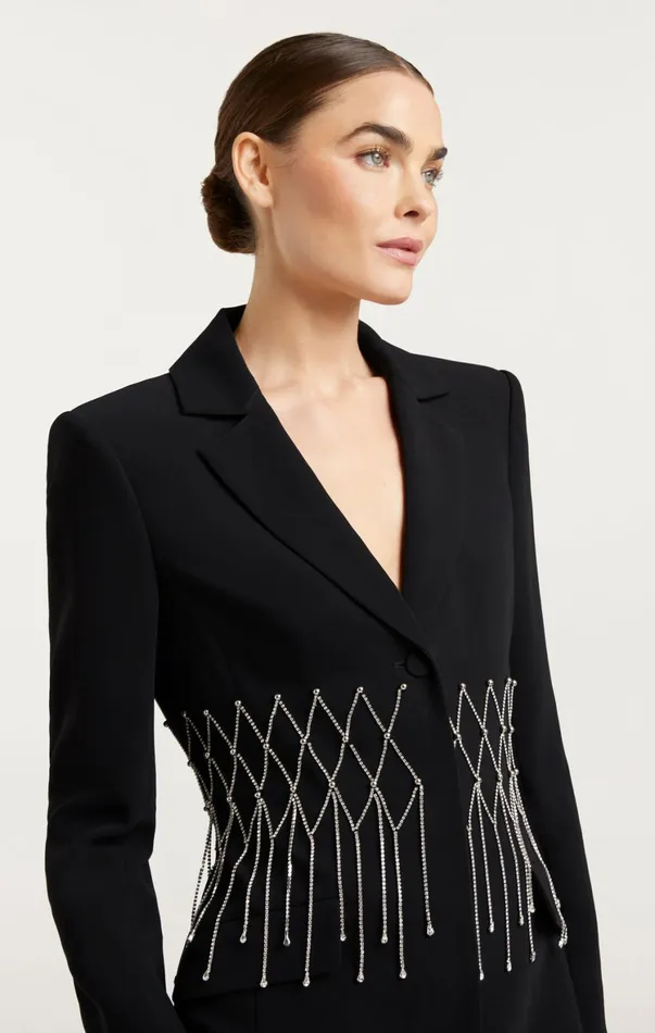 Women Mini Cinq Sept Naydeen Dress Black