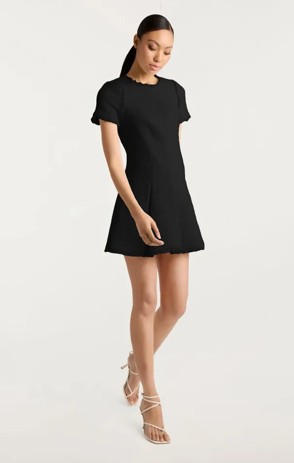 Women Mini Cinq Sept Nova Dress Black