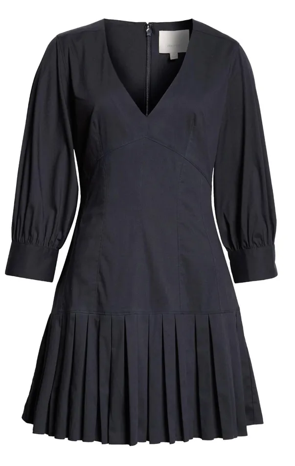 Women Mini Cinq Sept Sawyer Dress Navy