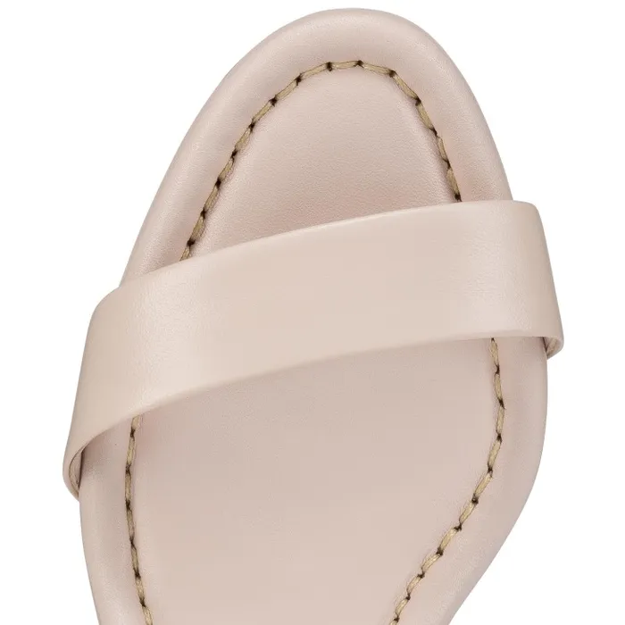 Women Miss Jane Sandal 85 Mm Sandals 8211 Nappa Leather 8211 Leche Christian Louboutin Sandals and Slides