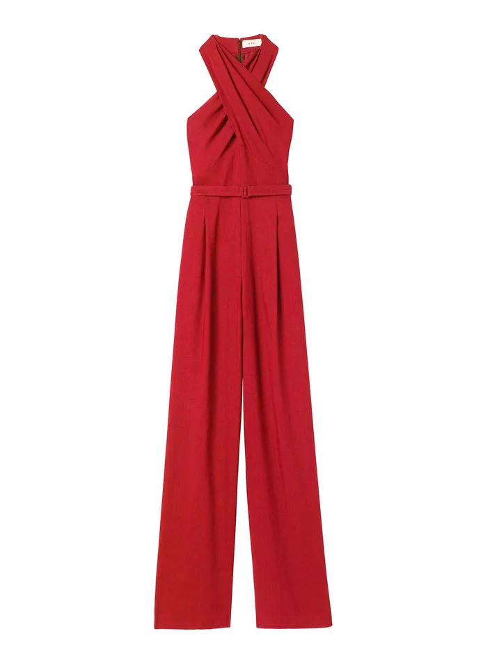 Women Murphy II Wide Leg Jumpsuit Really Red ALC Bottoms