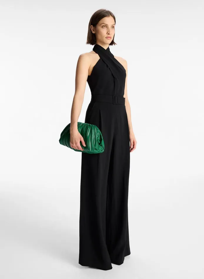 Women Murphy WideLeg Jumpsuit Black ALC Bottoms