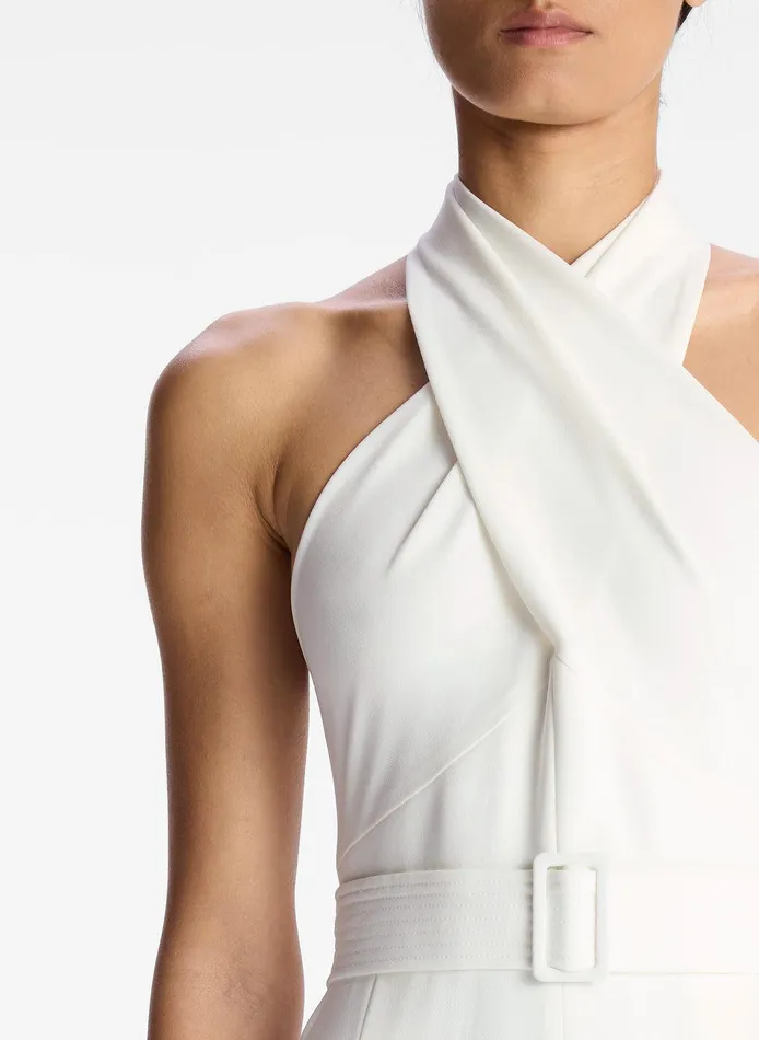 Women Murphy WideLeg Jumpsuit White ALC Jumpsuits