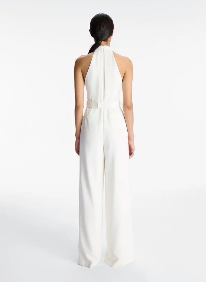 Women Murphy WideLeg Jumpsuit White ALC Jumpsuits