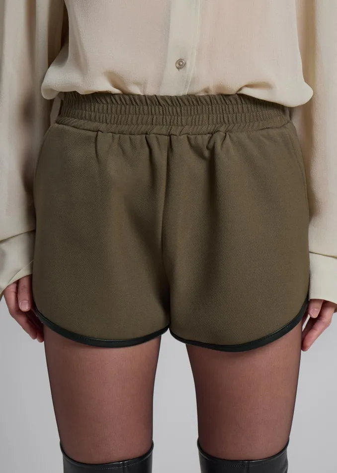 Women Neri Mini Shorts 8211 Khaki The Frankie Shop Bottoms