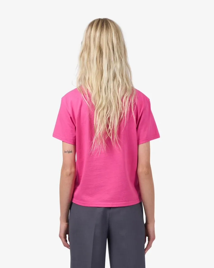 Women Organic Boxy Crop Tee Soft Yellow Colorful Standard TShirts