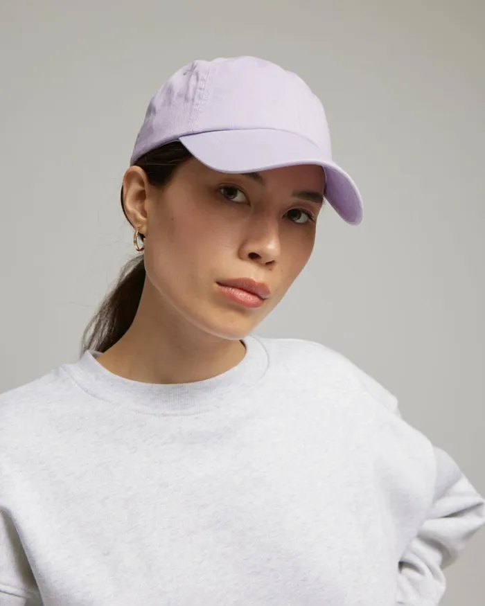 Women Organic Cotton Cap Magenta Blaze Colorful Standard Caps