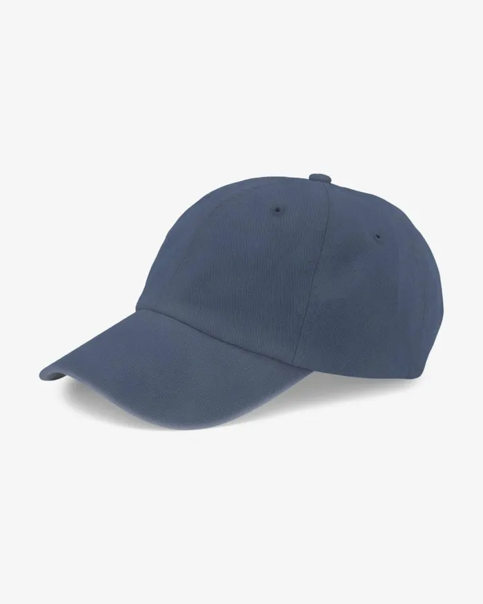 Women Organic Cotton Cap Neptune Blue Colorful Standard Caps
