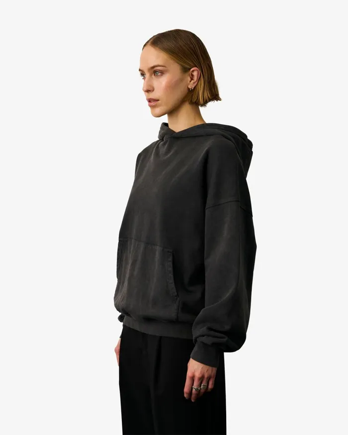 Women Organic Oversized Hood Soft Yellow Colorful Standard Hoodies