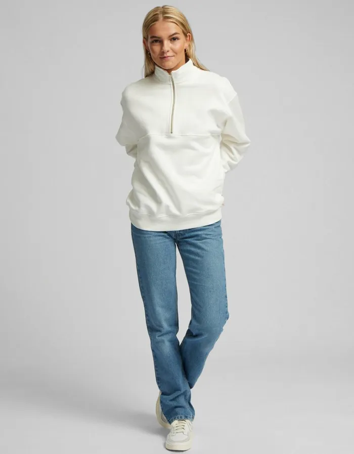 Women Organic Quarter Zip Tropical Sea Colorful Standard Quarter Zips