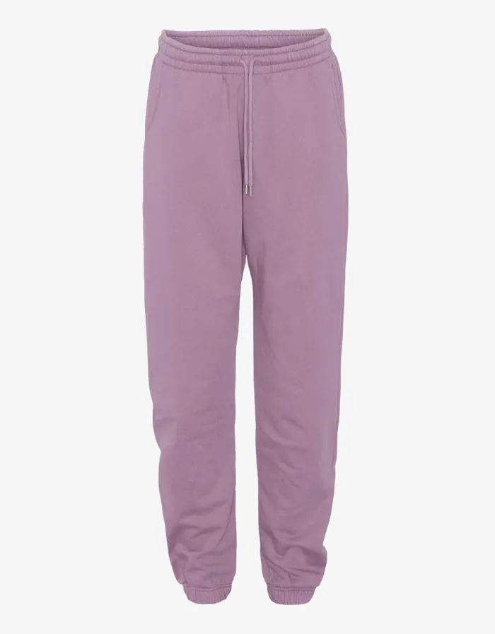 Women Organic Sweatpants Pearly Purple Colorful Standard Sweatpants