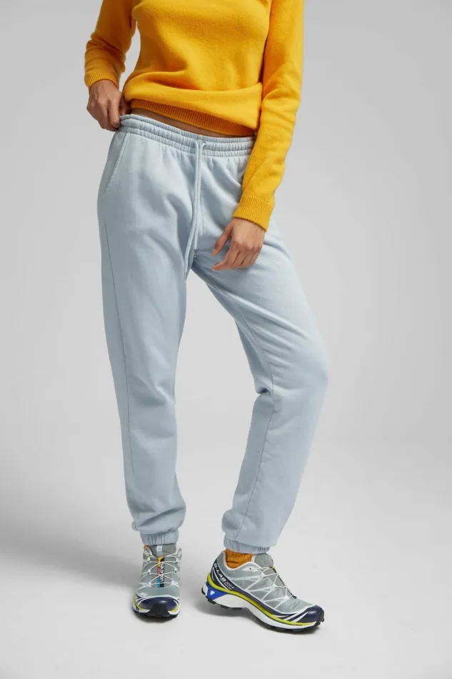 Women Organic Sweatpants Pearly Purple Colorful Standard Sweatpants