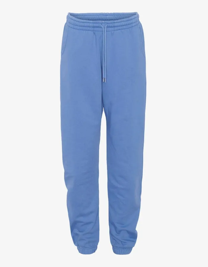 Women Organic Sweatpants Sky Blue Colorful Standard Sweatpants