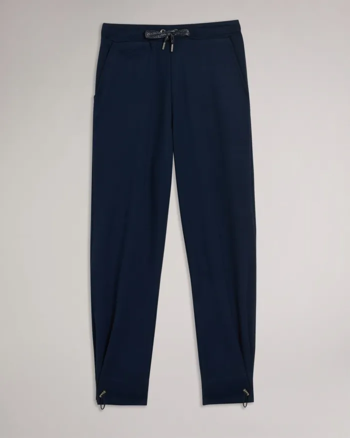 Women ORTHON 8211 Joggers With Pleated Cuff Navy Ted Baker Trousers and Shorts