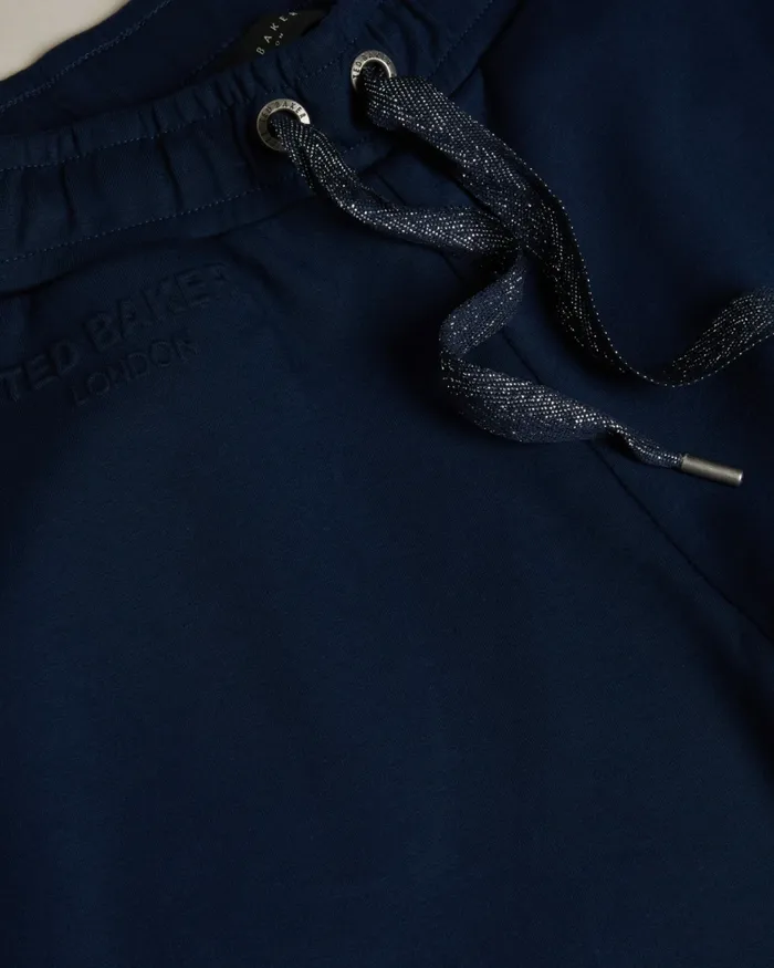 Women ORTHON 8211 Joggers With Pleated Cuff Navy Ted Baker Trousers and Shorts