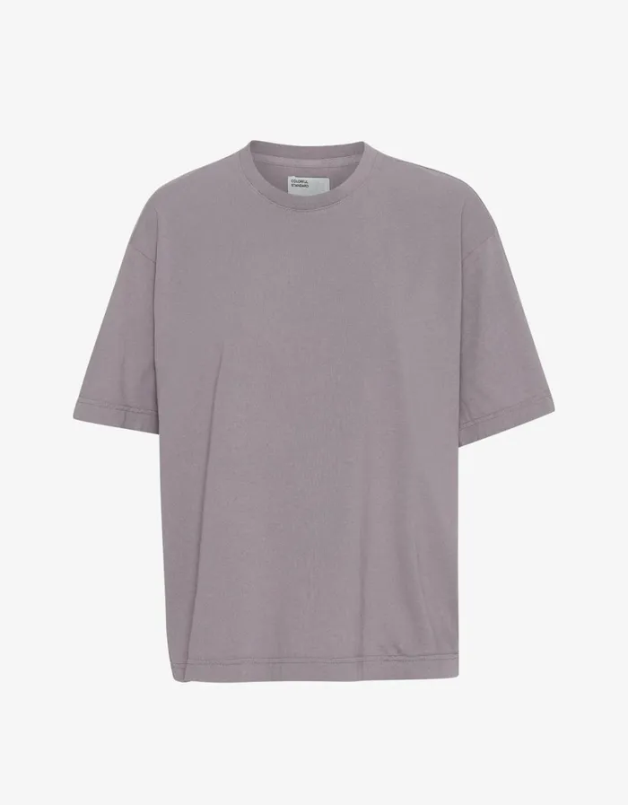 Women Oversized Organic TShirt Purple Haze Colorful Standard TShirts