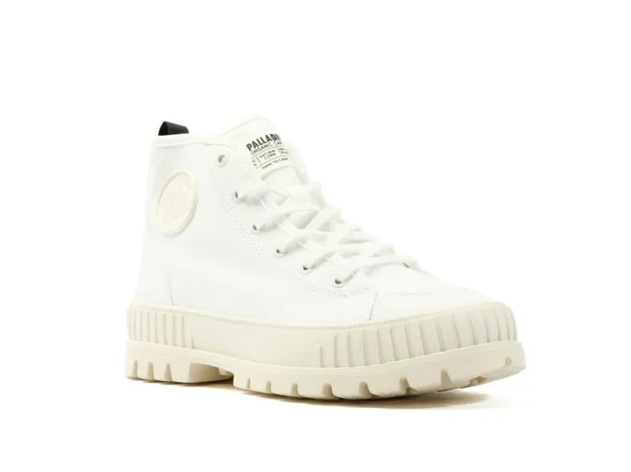 Women PALLASHOCK ORGANIC 2 Star White PALLADIUM Boots