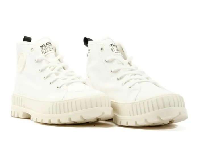 Women PALLASHOCK ORGANIC 2 Star White PALLADIUM Boots