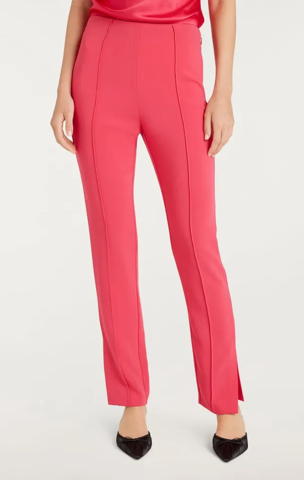 Women Pants Cinq Sept Brianne Pant Berry Fizz