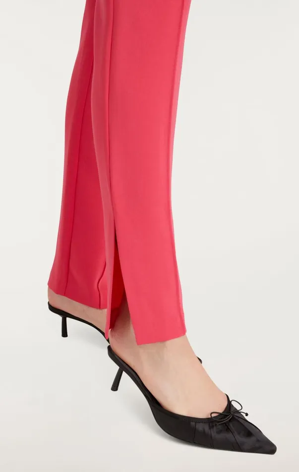 Women Pants Cinq Sept Brianne Pant Berry Fizz