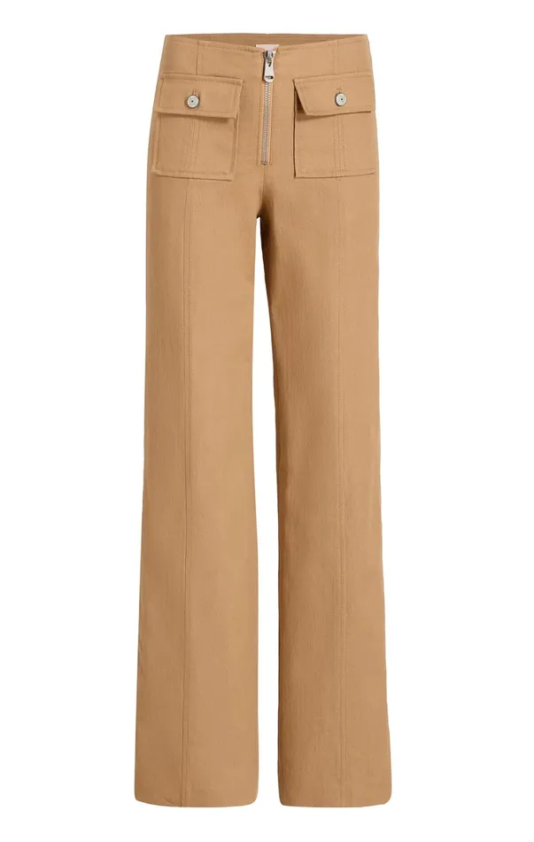 Women Pants Cinq Sept Long Azure Pant Sahara
