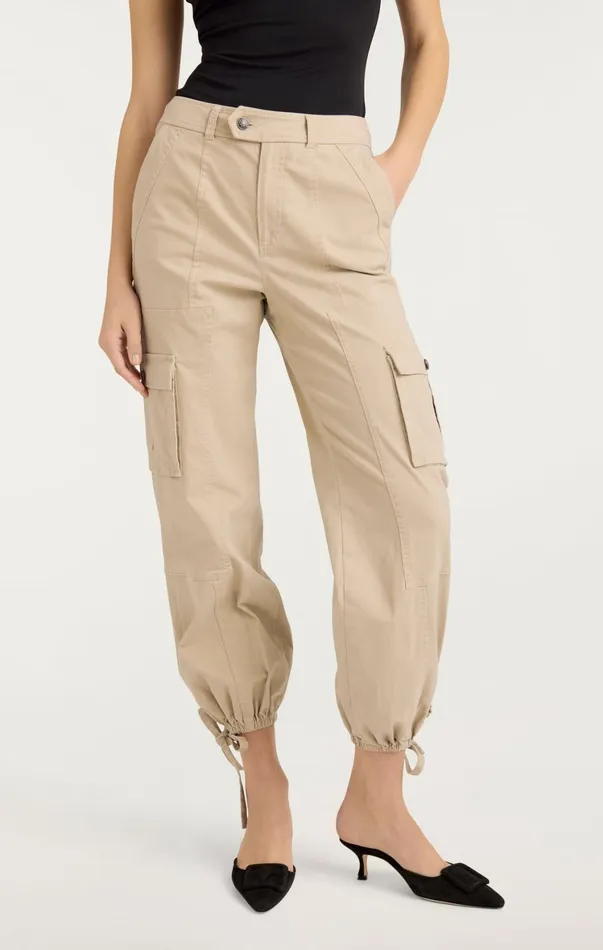 Women Pants Cinq Sept Zola Pant Khaki