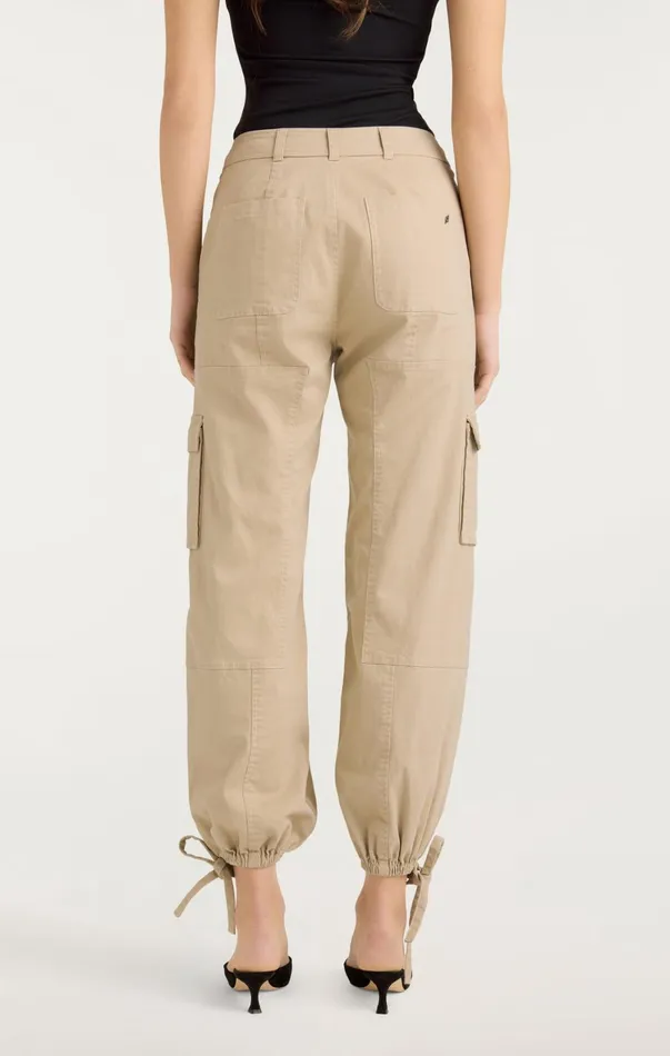 Women Pants Cinq Sept Zola Pant Khaki