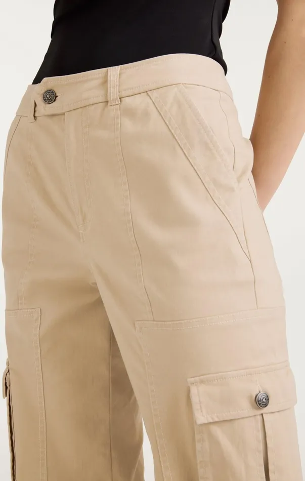 Women Pants Cinq Sept Zola Pant Khaki