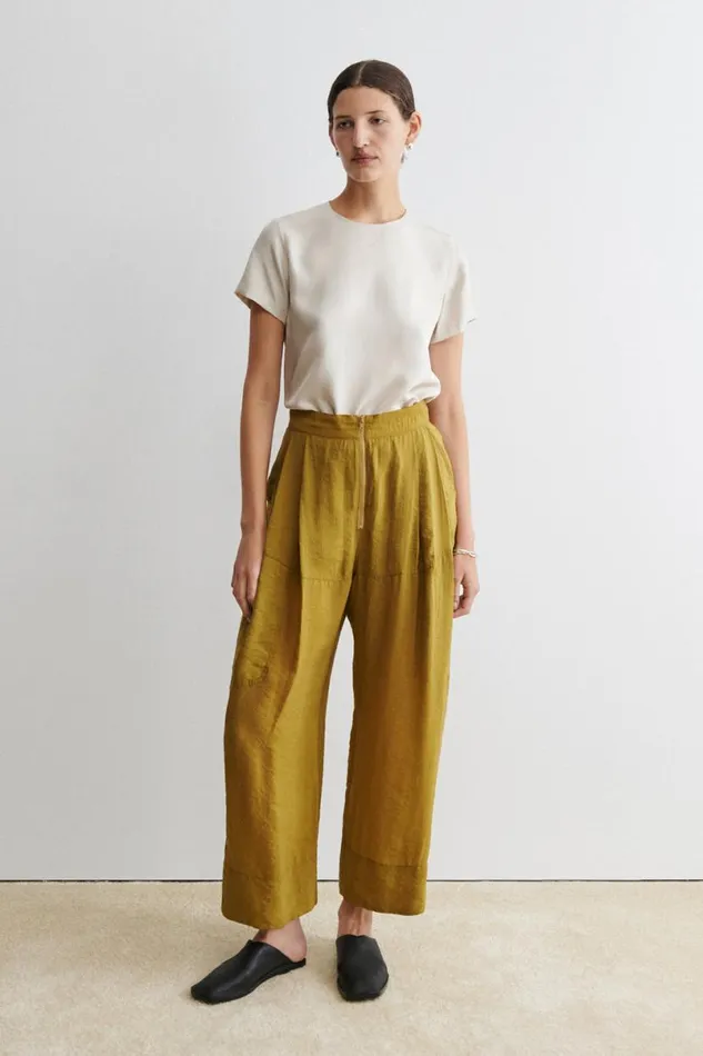 Women Pants Rachel Comey Dini Pant Mustard