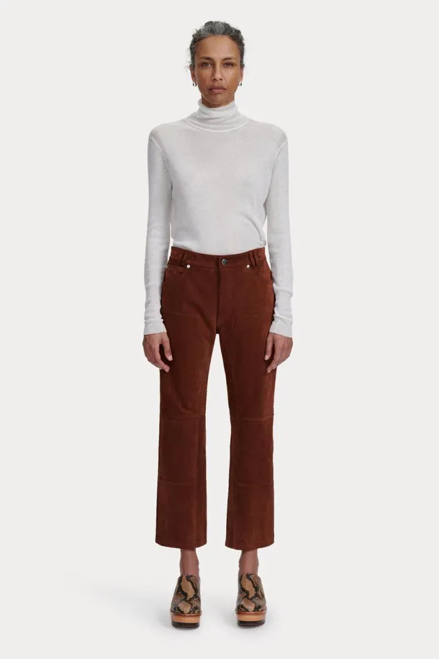Women Pants Rachel Comey Normandy Pant Chestnut
