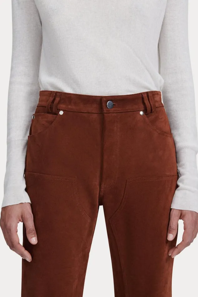 Women Pants Rachel Comey Normandy Pant Chestnut Women Pants Rachel Comey Normandy Pant Chestnut