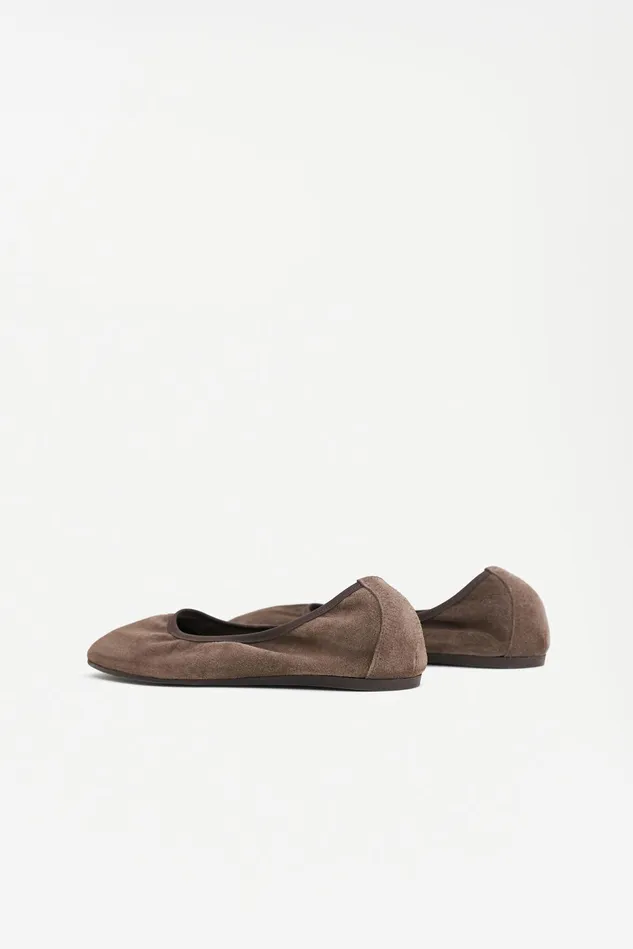 Women Rey Suede Flats Light Brown Filippa K Shoes