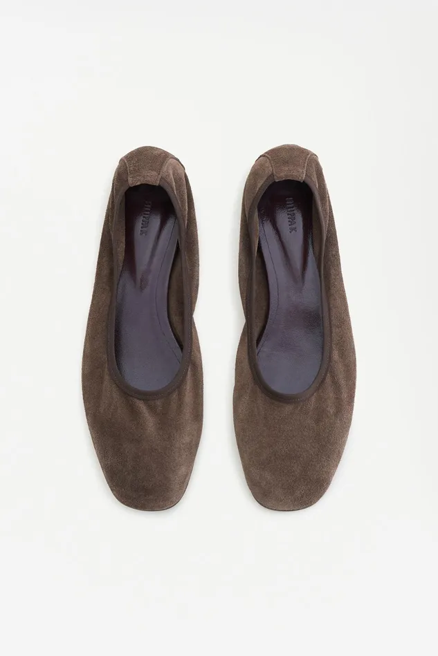 Women Rey Suede Flats Light Brown Filippa K Shoes
