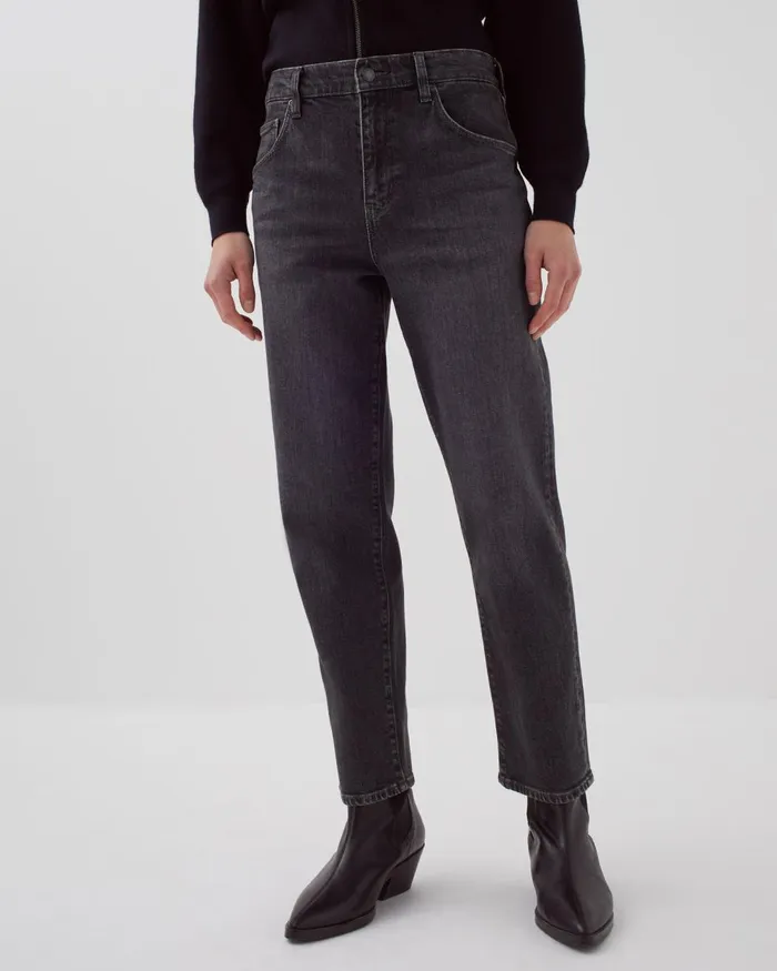 Women Rita 8211 Slouchy Jeans Dark Gray Comptoir Des Cotonniers Jeans