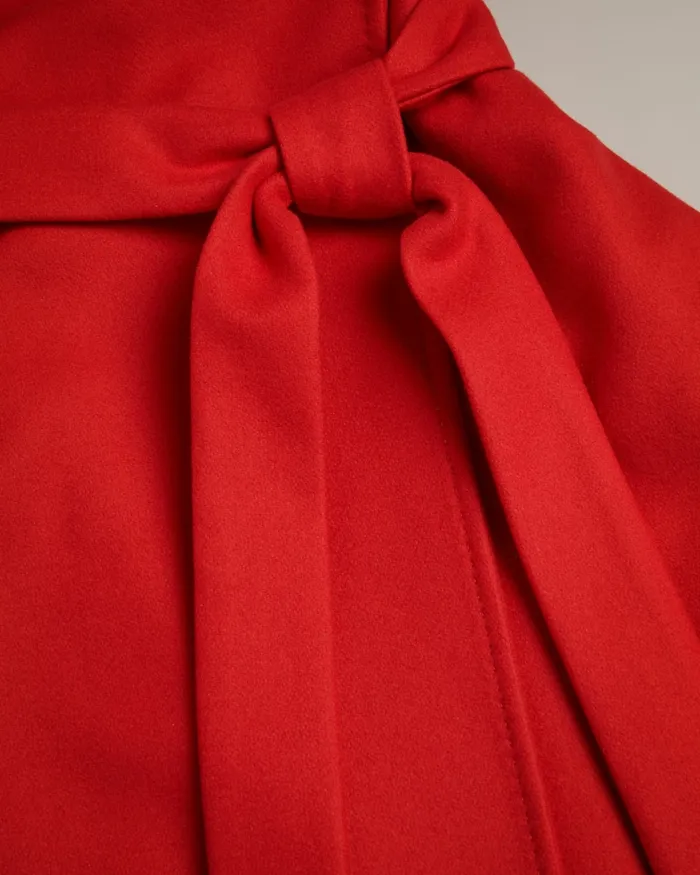 Women ROSE 8211 Wool Wrap Coat Red Ted Baker Coats and Jackets Women ROSE 8211 Wool Wrap Coat Red Ted Baker Coats and Jackets